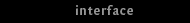 user interfaces